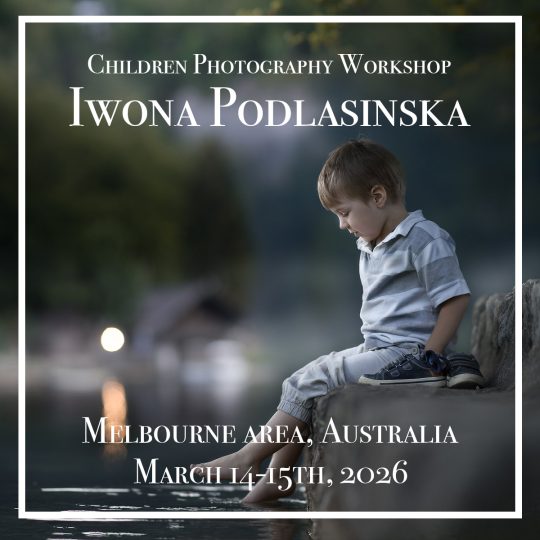 Portrait photography workshop, Melbourne area, Australia 2026